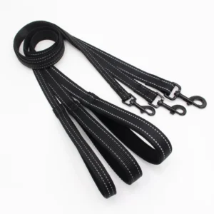 Pet Reflective Safety Leash Large Dog Leash Medium Dog Leash Small Dog Leash Dog Walk Leash | Adjustable Pet Walking & Outdoor Gear for Dogs