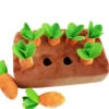 Dog Pulling Radish Snuffle Mat – Interactive Food-Searching Plush Toy
