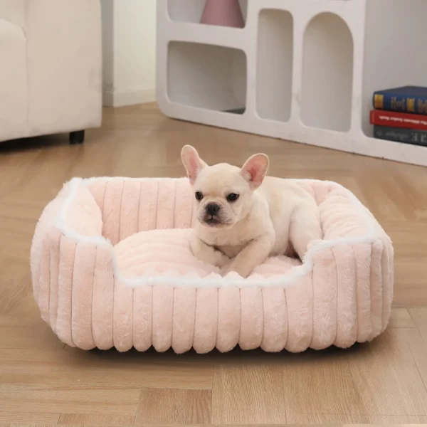 cn-11134207-820l4-me5ihfdugbgm6c.webp Large Dog Bed Cat Bed Plush Soft Comfortable Pet Bed Square Warm Cat Sofa Non-slip Bottom Dog Sofa
