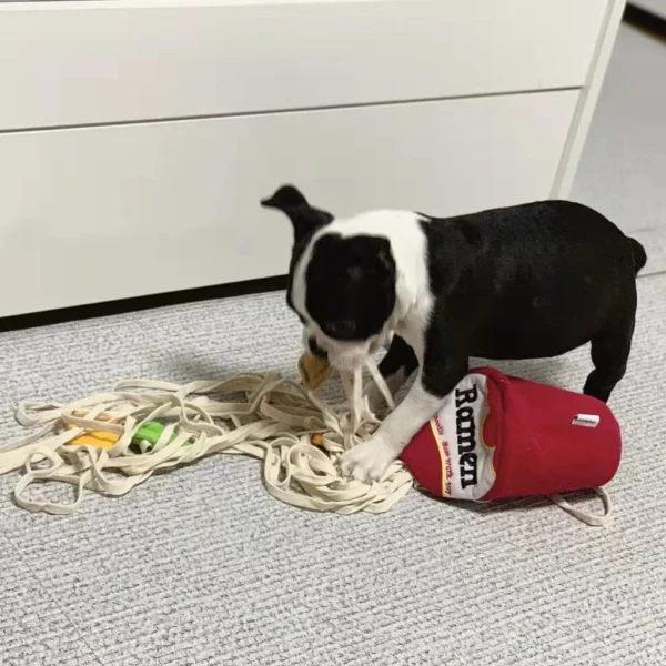 Dog Toys – Snuffle Noodle Cup Interactive Feeding Toy