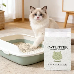 2KG Mixed Tofu Cat Litter 8:2 | Low Dust Flushable Strong Clumping Deodorizer Pasir Kucing