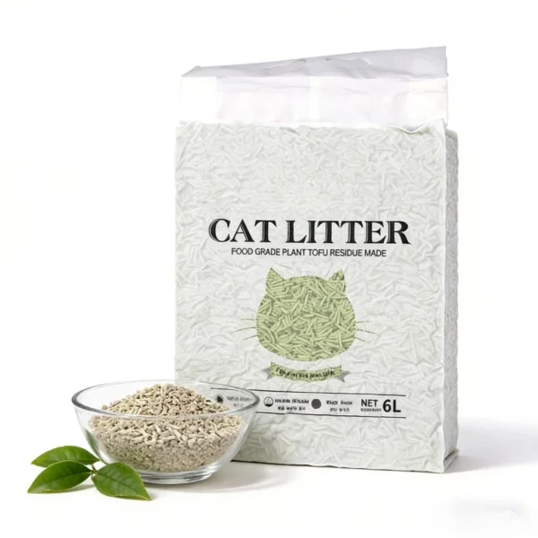 2KG Mixed Tofu Cat Litter 8:2 | Low Dust Flushable Strong Clumping Deodorizer Pasir Kucing