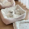 my-11134207-820lc-mnktdrhzcwslf8.webp Cotton Pet Bed, Soft & Washable All-Season Pet Sleeping Mat for Dogs & Cats
