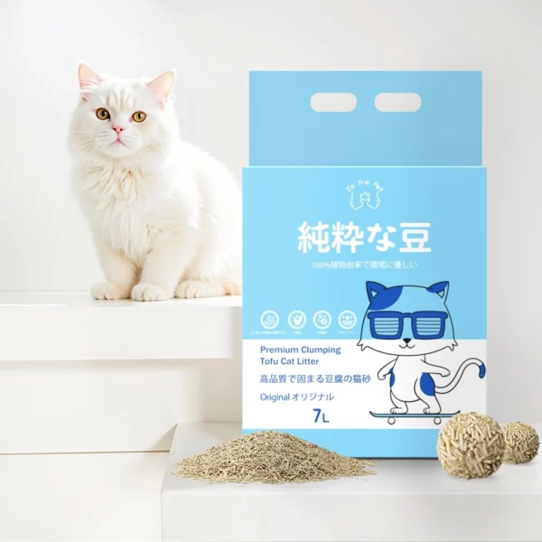 my-11134207-820le-mfquboaci0p953.webp JoJioPet Japan Tofu Cat Litter – 100% Natural Protein Tofu Litter