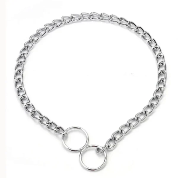 sg-11134201-7rblo-lmlcc0ye67vdc7.webp Pet P Snake Chain Collar Dog Choke Collar Stainless Steel Slip Chain for Dogs Adjustable Dog Training Choke Collar For Bulldog