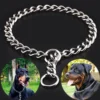 sg-11134201-7rbnf-lmlcbzbkkah14c.webp Pet P Snake Chain Collar Dog Choke Collar Stainless Steel Slip Chain for Dogs Adjustable Dog Training Choke Collar For Bulldog