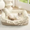 Pillow Cat Bed Sofa Removable Washable Soft Mattress Small Dog Bed Pet Supplies