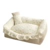Pillow Cat Bed Sofa Removable Washable Soft Mattress Small Dog Bed Pet Supplies