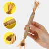 sg-11134201-7rdx0-m04eemjdcbwpb4.webp Cat Chew Stick – Natural Teeth Cleaning Silvervine & Hemp Rope Toy (21cm)
