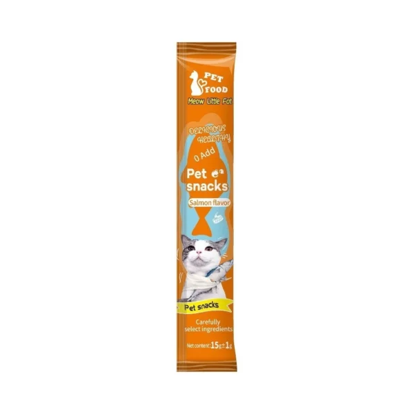 sg-11134201-820n8-mntt741pdjba5a.webp 15g Salmon Tuna Mixed Flavor Cat Sticks Nutritious Wet Food Snacks All Stage Kitten Adult Cat Treats