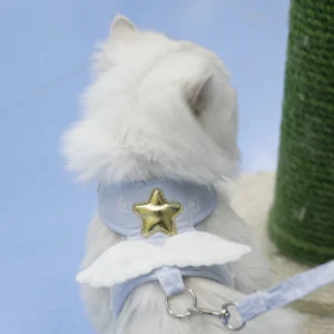 Angel Wings Pet Leash Cat Anti-breakaway Vest Style Leash Dog Kitten Outing Supplies