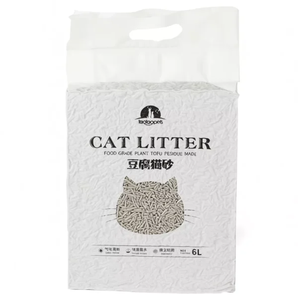 sg-11134253-82625-mjxla2jtwav768.webp Fast Clumping Tofu Cat Litter – Low Dust, Odor Control Cat Sand (6L)