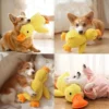 Gaga Duck Plush Dog Toy – Squeaky Quacking Chew Toy