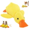 Gaga Duck Plush Dog Toy – Squeaky Quacking Chew Toy