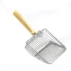 S197e95a44ba3486ba62283ddff963a6fp.webp Stainless Steel Cat Litter Scoop with Wooden Handle - Anti - Rust Design | Pet Hygiene & Cleaning Supplies for Cats