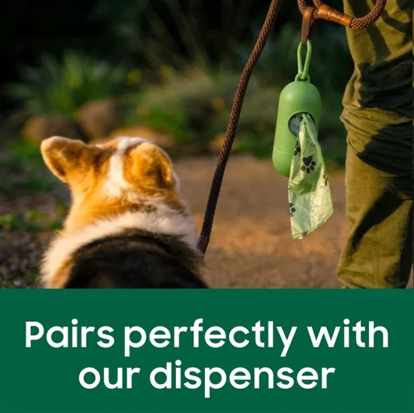 Lavender - Scented Biodegradable Pet Waste Bags - Leak - Proof Design | Pet Hygiene & Cleaning Supplies for Cats & Dogs