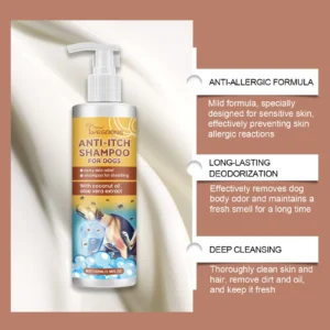 100ml pH - Balanced Dog Shampoo & Conditioner for Sensitive Skin | Pet Grooming & Care Supplies for Dogs