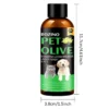 S4353ee1416664f5eb484d2e36b5c354a7.webp 100ml Olive - Based Pet Shampoo & Conditioner for Dogs & Cats | Pet Grooming & Care Supplies for Dogs & Cats