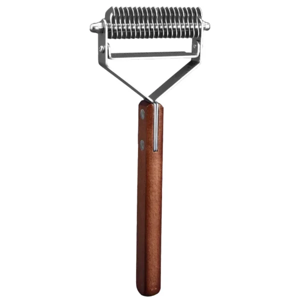 S4a89dcf5c2cc4939be5a38b991d7a64dh.webp Self - Cleaning Slicker Brush with Dematting Comb for Dogs & Cats | Pet Grooming & Care Supplies for Dogs & Cats