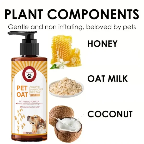 S4bf5d11907f64d8c8f8f75c64e278633H.webp 250g Pet Shampoo for Dogs & Cats - Soft & Fresh Coat | Pet Grooming & Care Supplies for Dogs & Cats