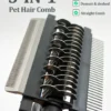 S69653c4b4262449e875b0e18a1c10db3R.webp 3 - in - 1 Undercoat Rake & Grooming Brush for Dogs & Cats | Pet Grooming & Care Supplies for Dogs & Cats