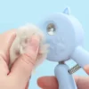 Cat - Shaped Pet Nail Clippers with Splash Guard & Nail File | Pet Grooming & Care Supplies for Cats