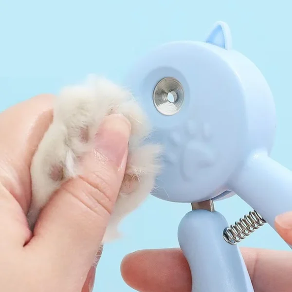 Cat - Shaped Pet Nail Clippers with Splash Guard & Nail File | Pet Grooming & Care Supplies for Cats