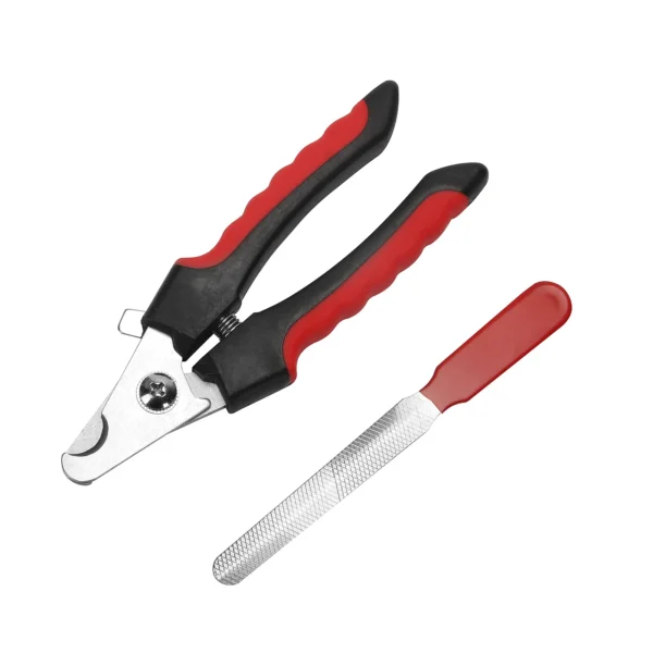 S9a1ecab49ff64557898afb1e8c1642e5v.webp Stainless Steel Pet Nail Clippers for Dogs & Cats | Pet Grooming & Care Supplies for Dogs & Cats