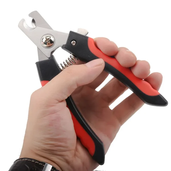 Sf4e659bd90a347ddb8e65cdb13fcad27m.webp Stainless Steel Pet Nail Clippers for Dogs & Cats | Pet Grooming & Care Supplies for Dogs & Cats