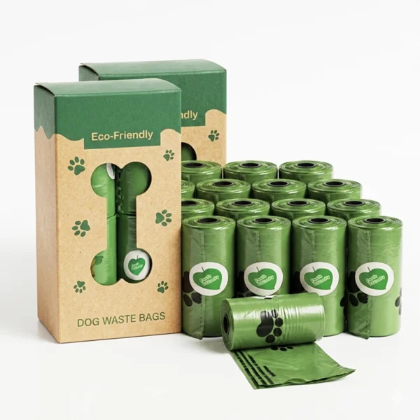 Lavender - Scented Biodegradable Pet Waste Bags - Leak - Proof Design | Pet Hygiene & Cleaning Supplies for Cats & Dogs